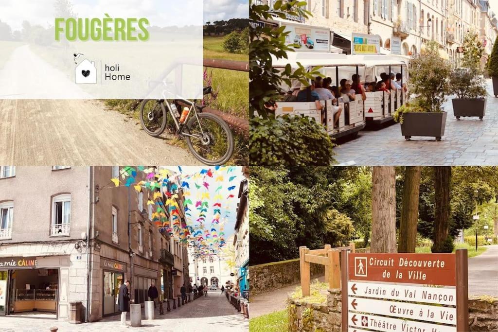 H8-2 Parenthese Du Val Nancon Apartman Fougères Kültér fotó